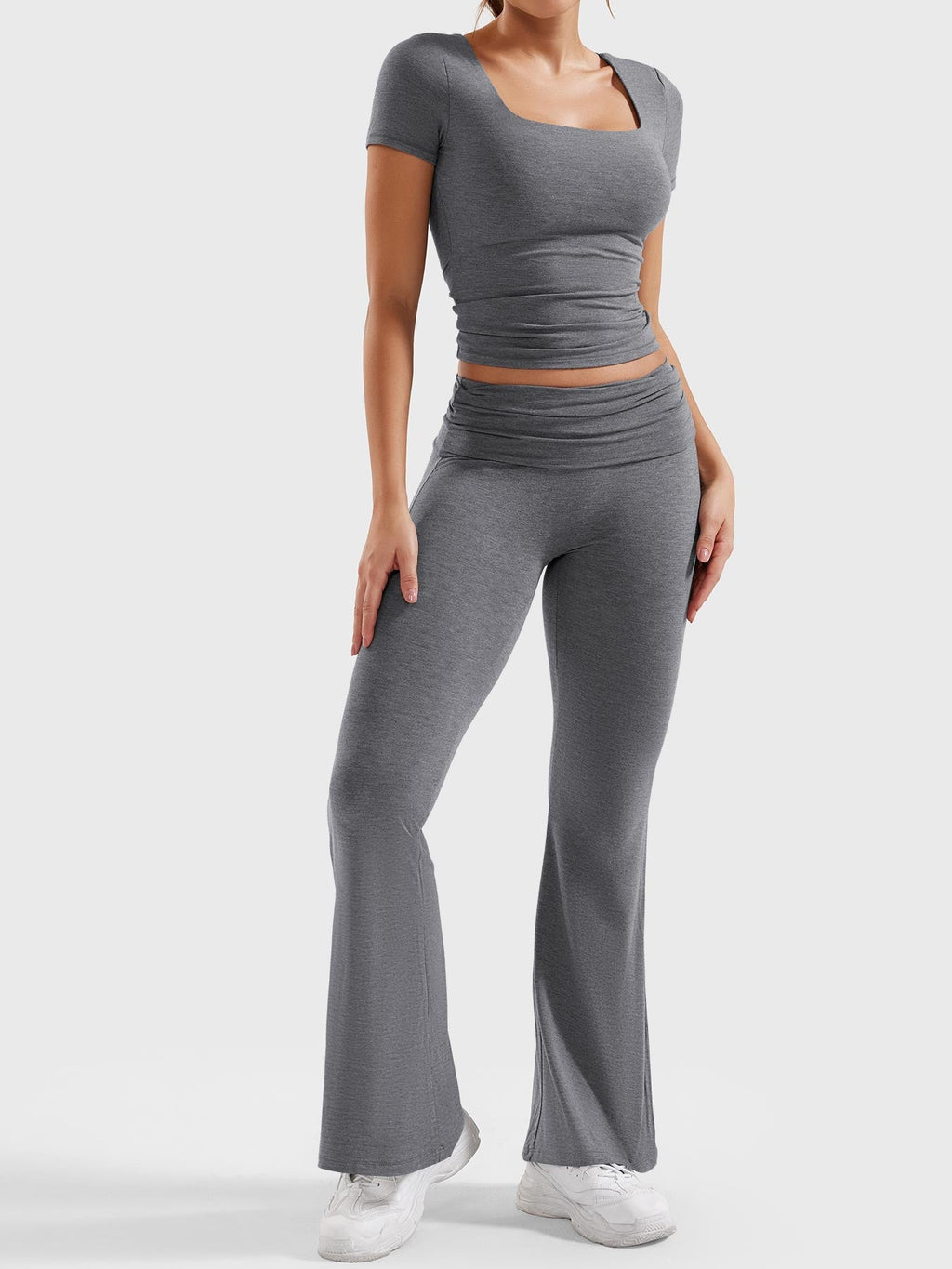 Erna Flare Legging Lounge Sets - AERLO