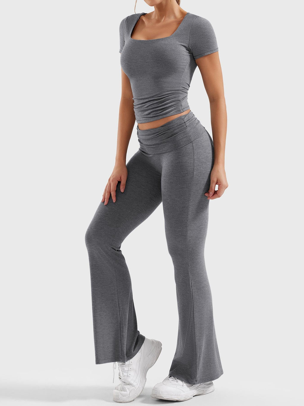 Erna Flare Legging Lounge Sets - AERLO