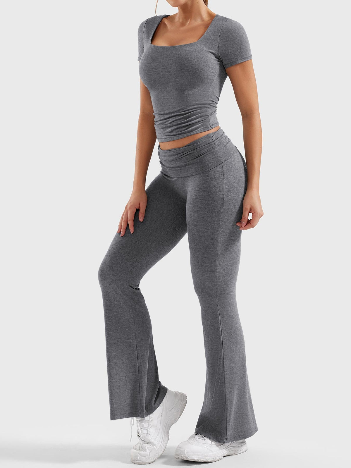Erna Flare Legging Lounge Sets - AERLO
