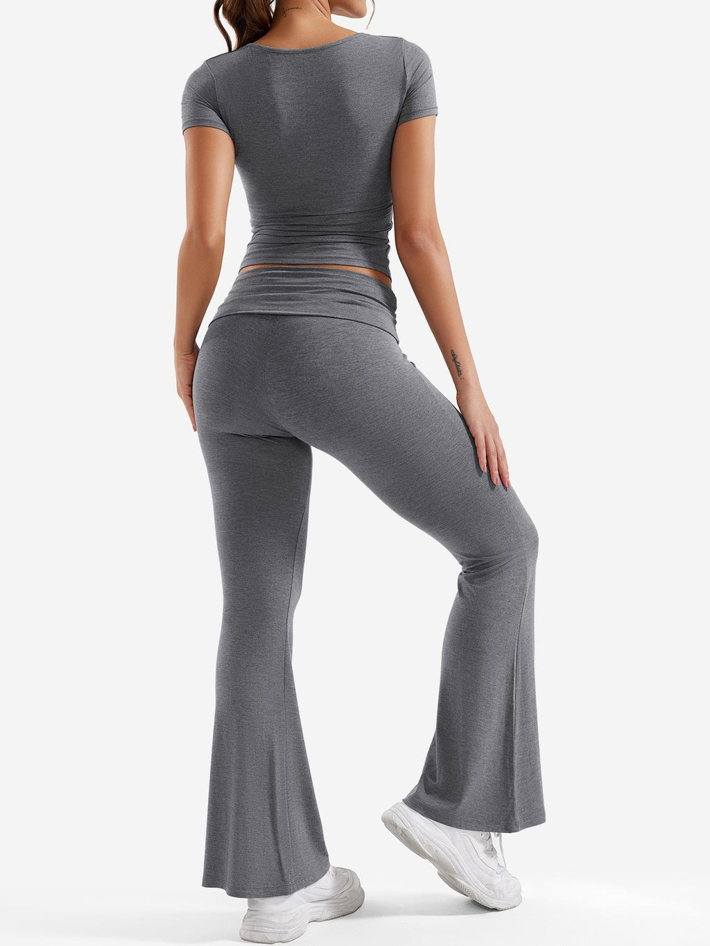 Erna Flare Legging Lounge Sets - AERLO
