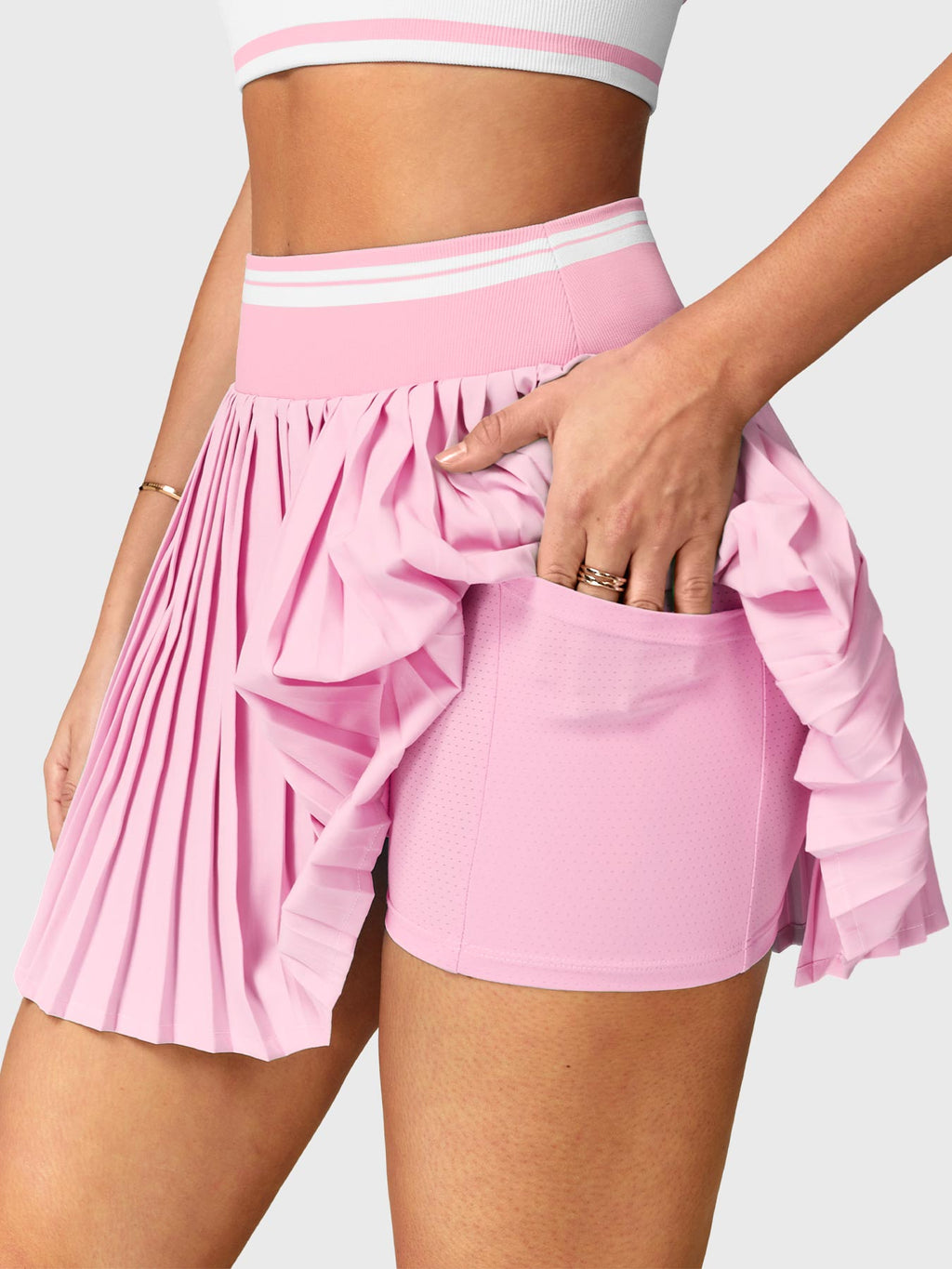 Hebe Pleated Tennis Skirt - AERLO