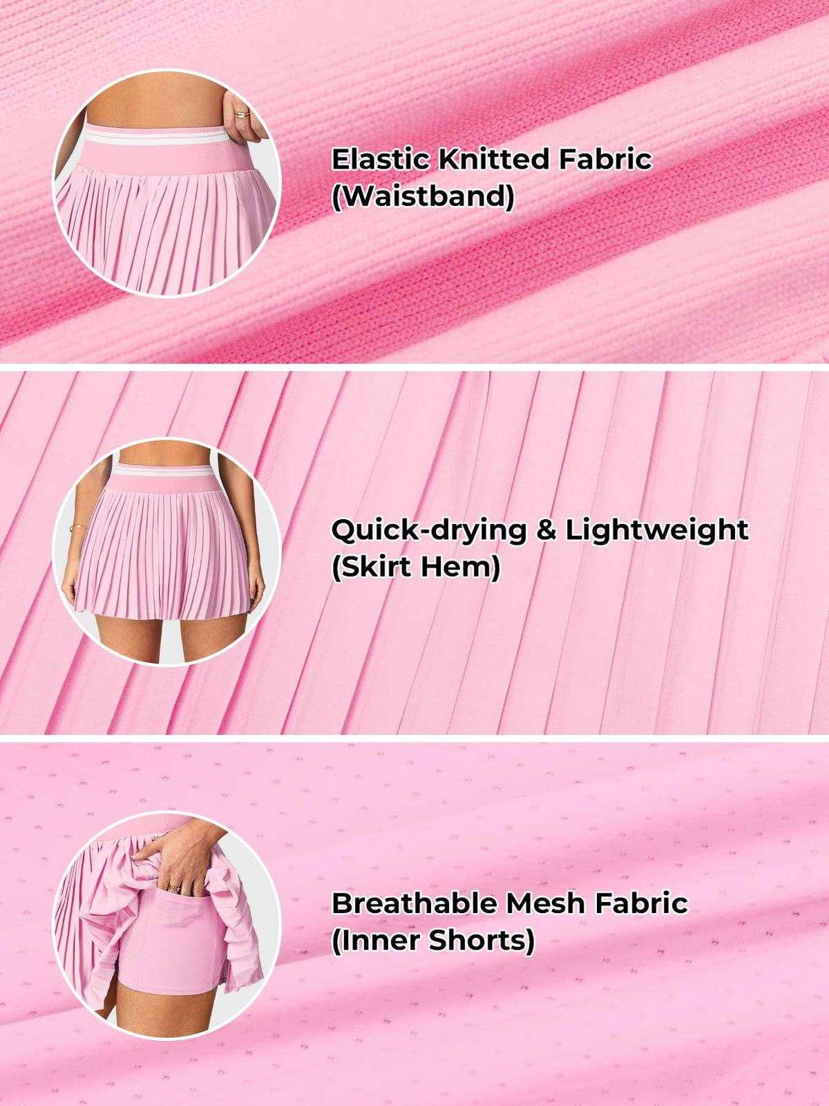 Hebe Pleated Tennis Skirt - AERLO