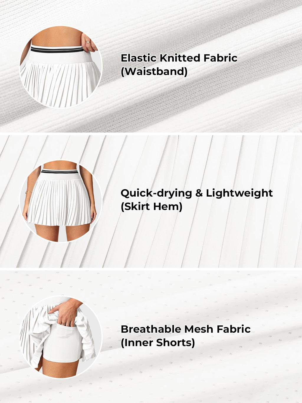 Hebe Pleated Tennis Skirt - AERLO