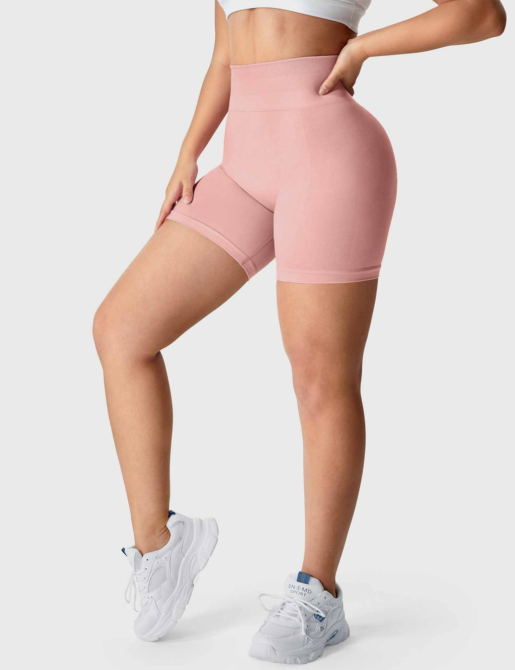 Short couleur claire Amplify sans coutures - AERLO