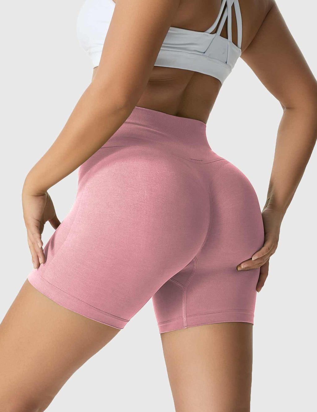 Short couleur claire Amplify sans coutures - AERLO