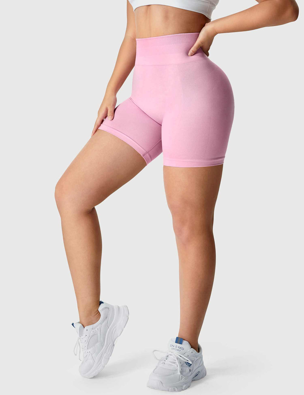 Short couleur claire Amplify sans coutures - AERLO