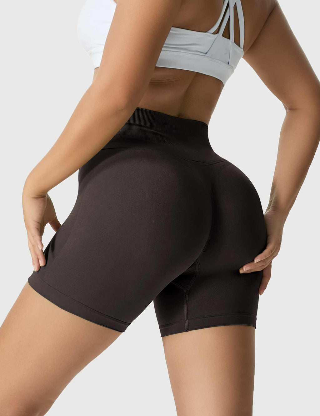 Short couleur claire Amplify sans coutures - AERLO