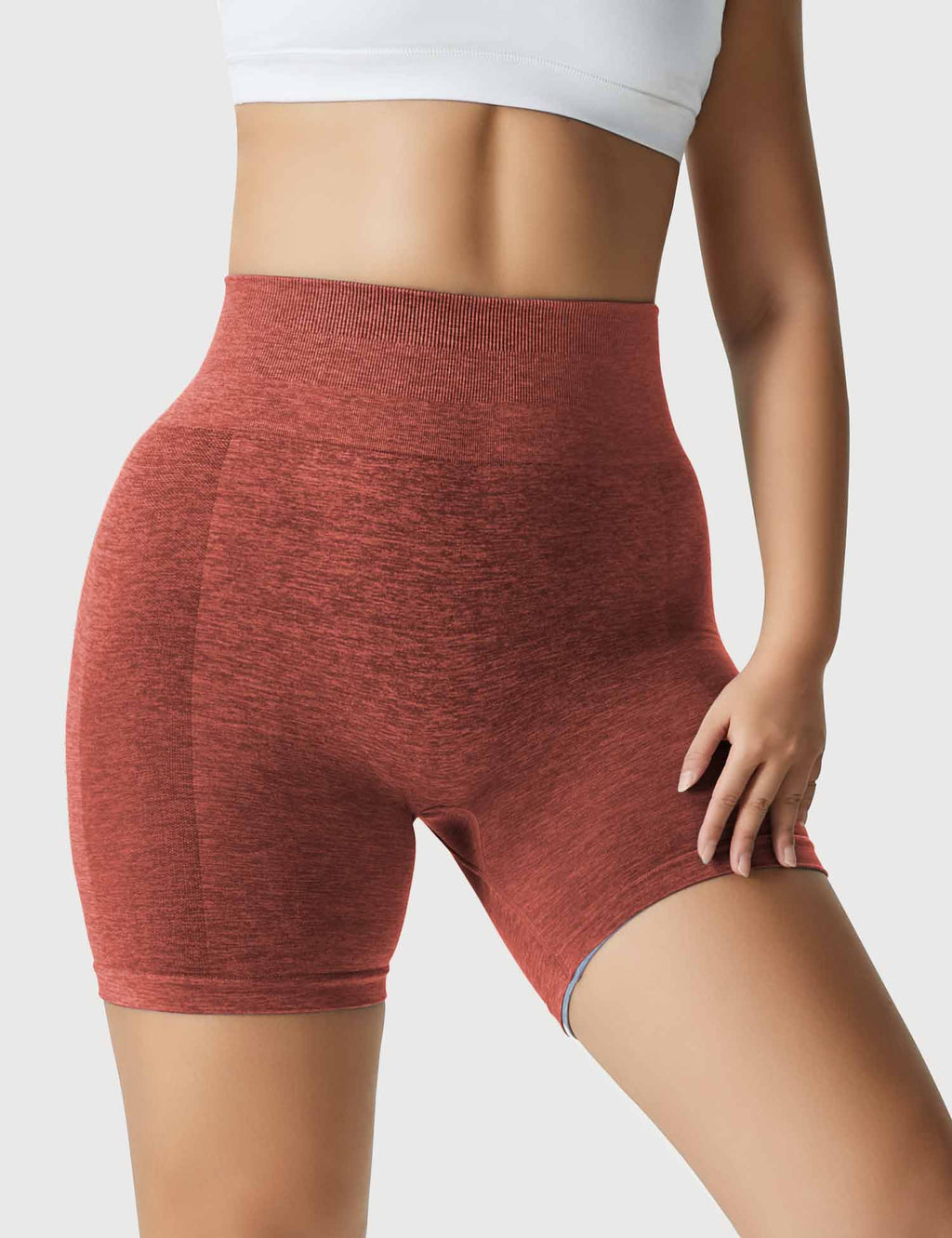 Short couleur claire Amplify sans coutures - AERLO