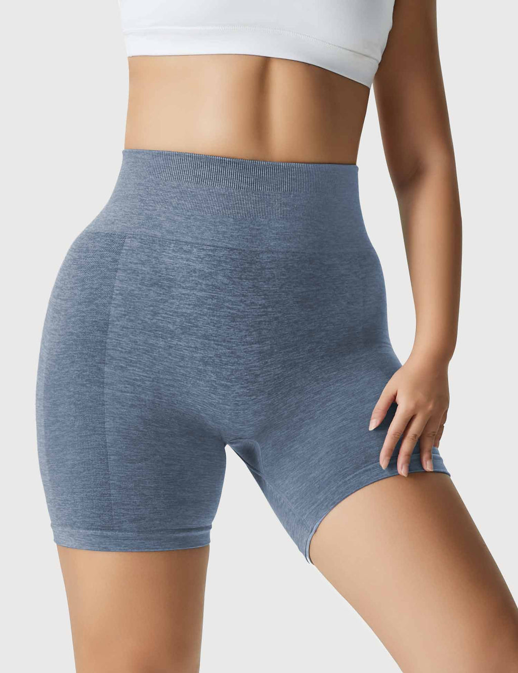 Short couleur claire Amplify sans coutures - AERLO