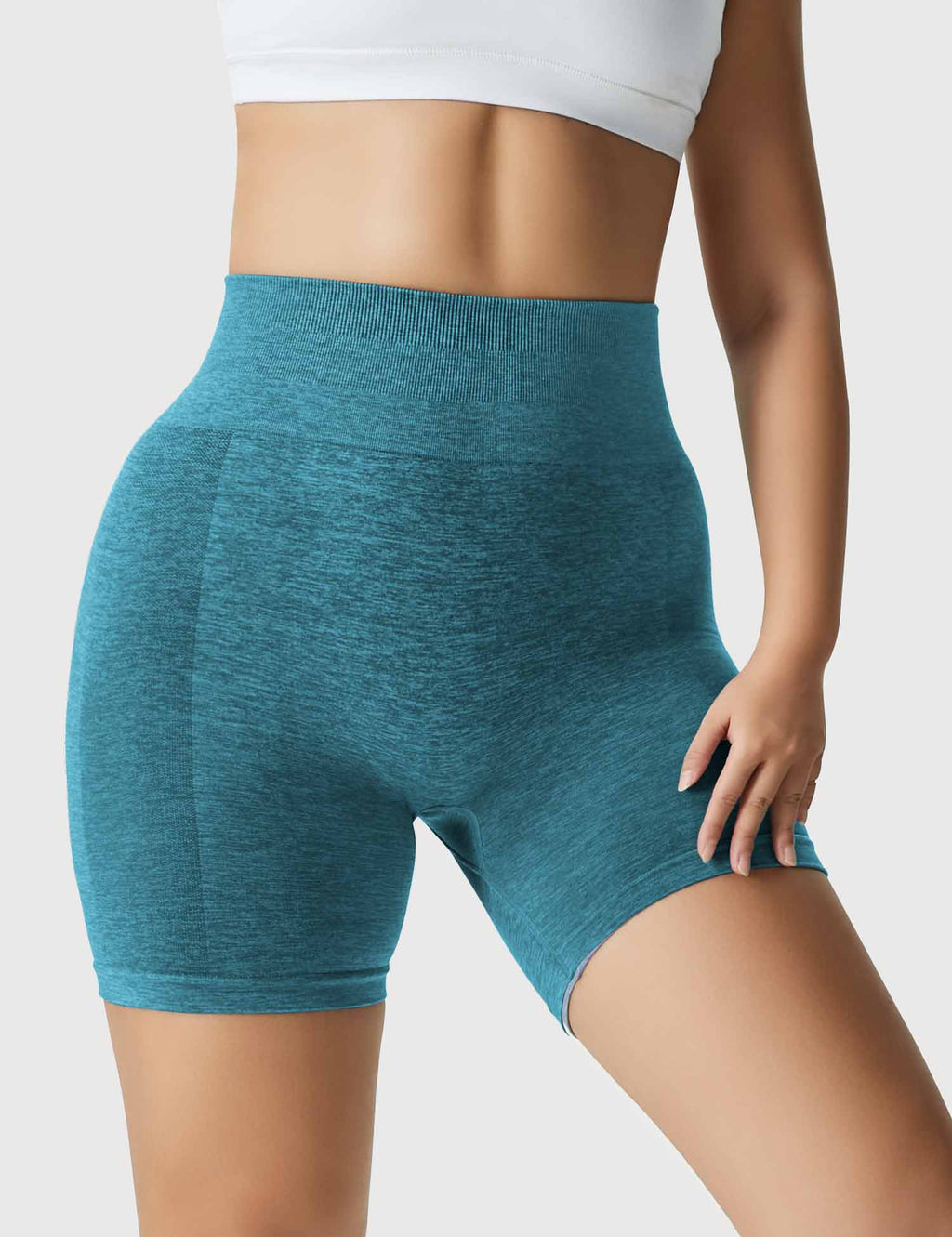 Short couleur claire Amplify sans coutures - AERLO
