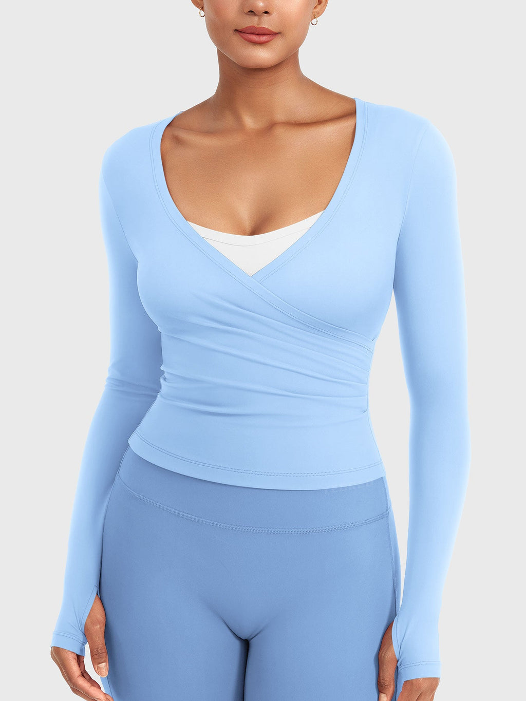 Haut manches longues Minniy V Neck - AERLO
