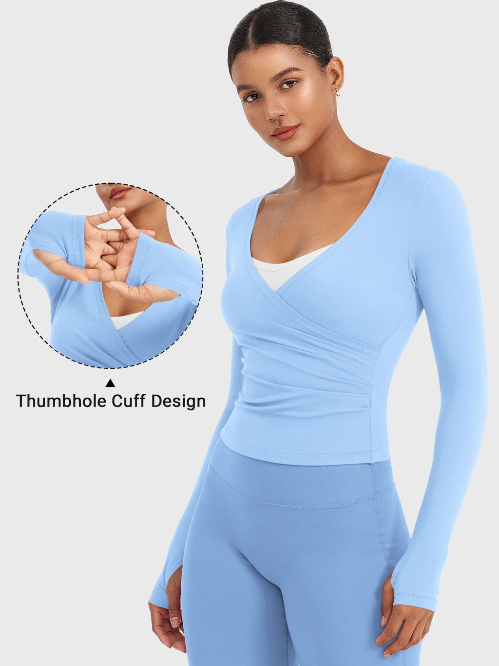 Haut manches longues Minniy V Neck - AERLO