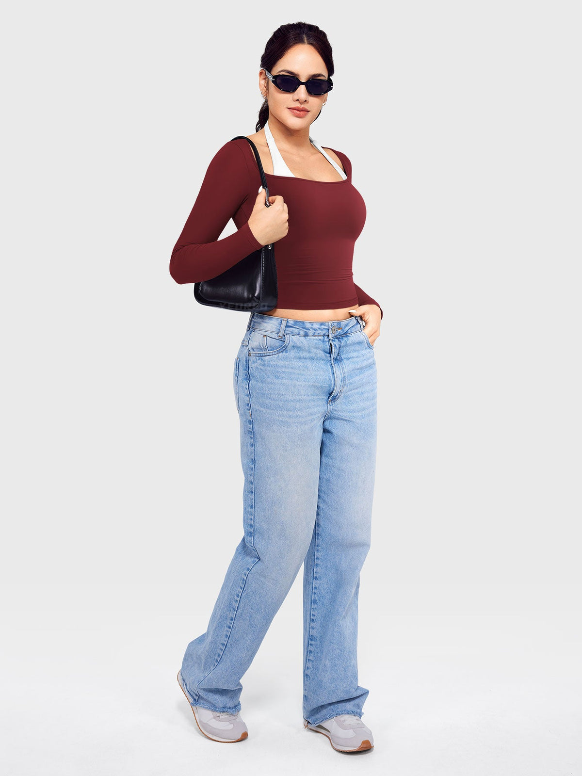 Haut manches longues Arleney Square Neck - AERLO