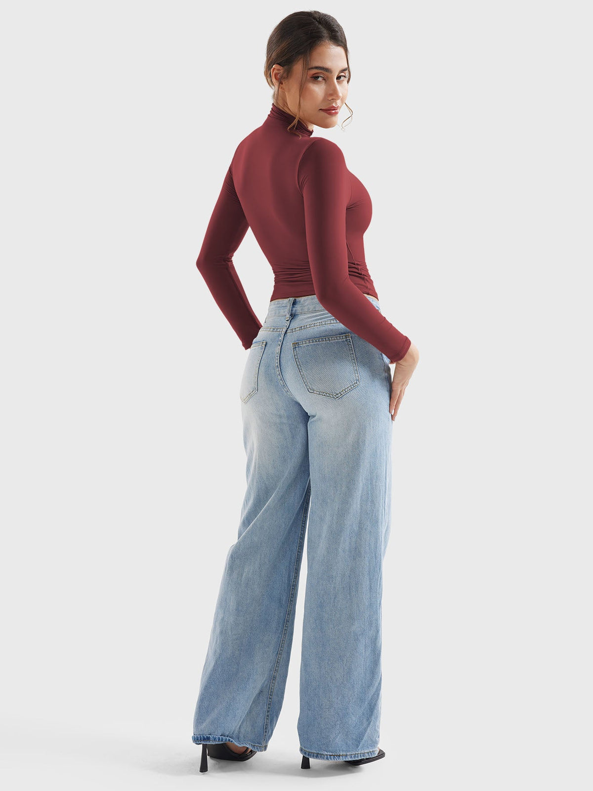 Haut manches longues Sariah Turtle Neck - AERLO