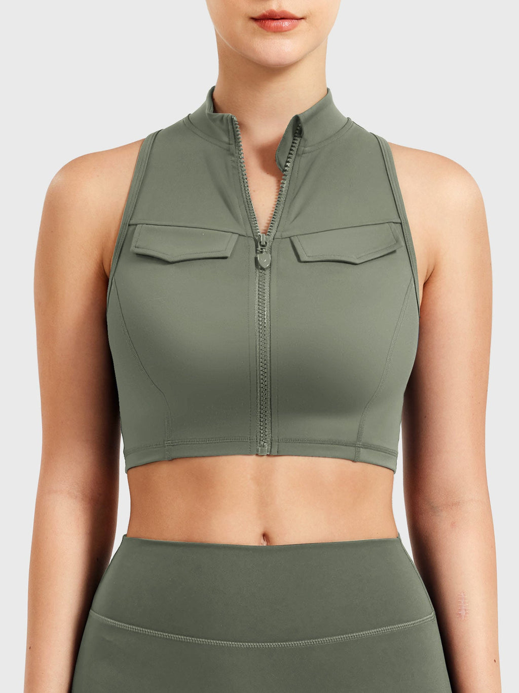 Chlonie CoreFlex Crop Tank - AERLO