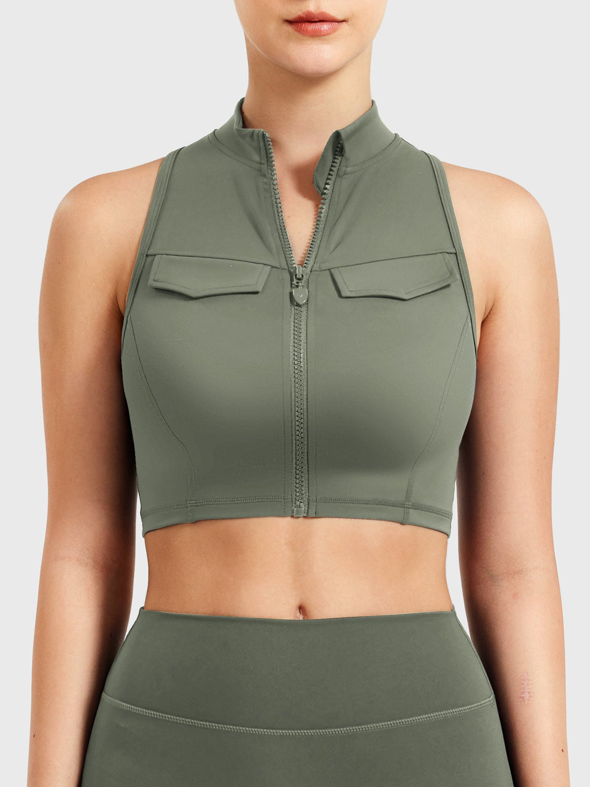 Chlonie CoreFlex Crop Tank - AERLO