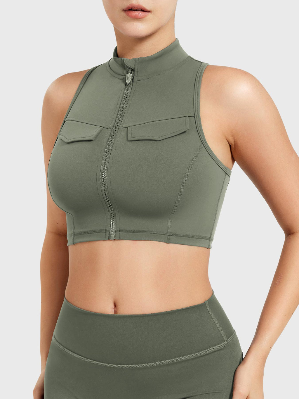 Chlonie CoreFlex Crop Tank - AERLO