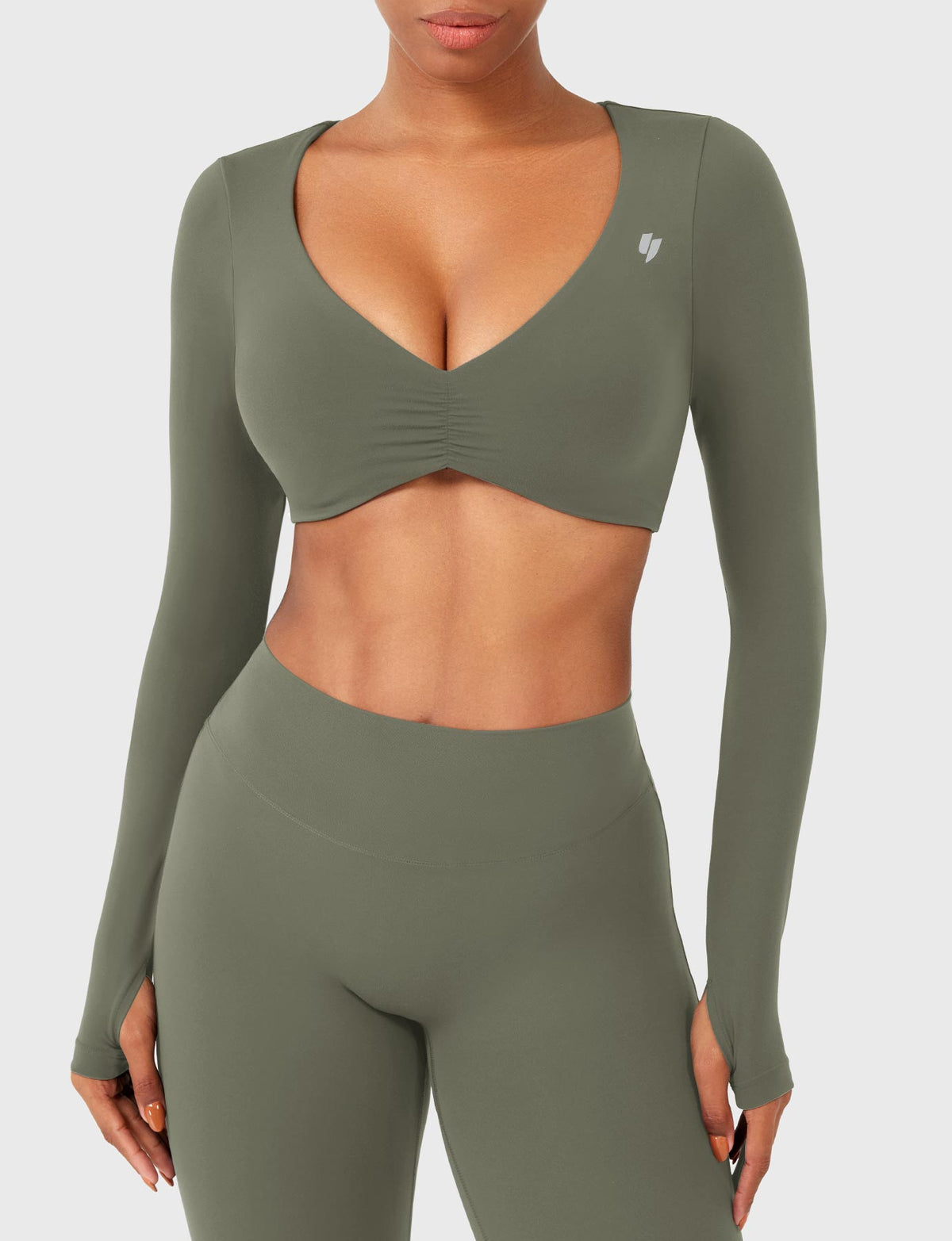 Haut manches longues Agantha Ruched - AERLO