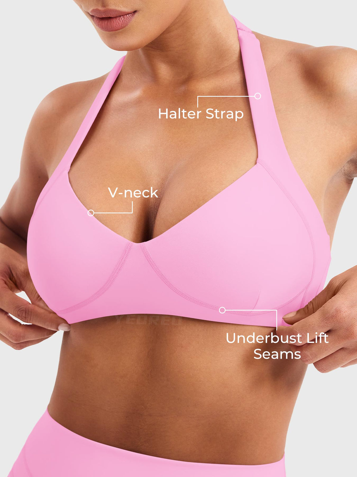 Brassière de sport Andrine Contour Halter - AERLO