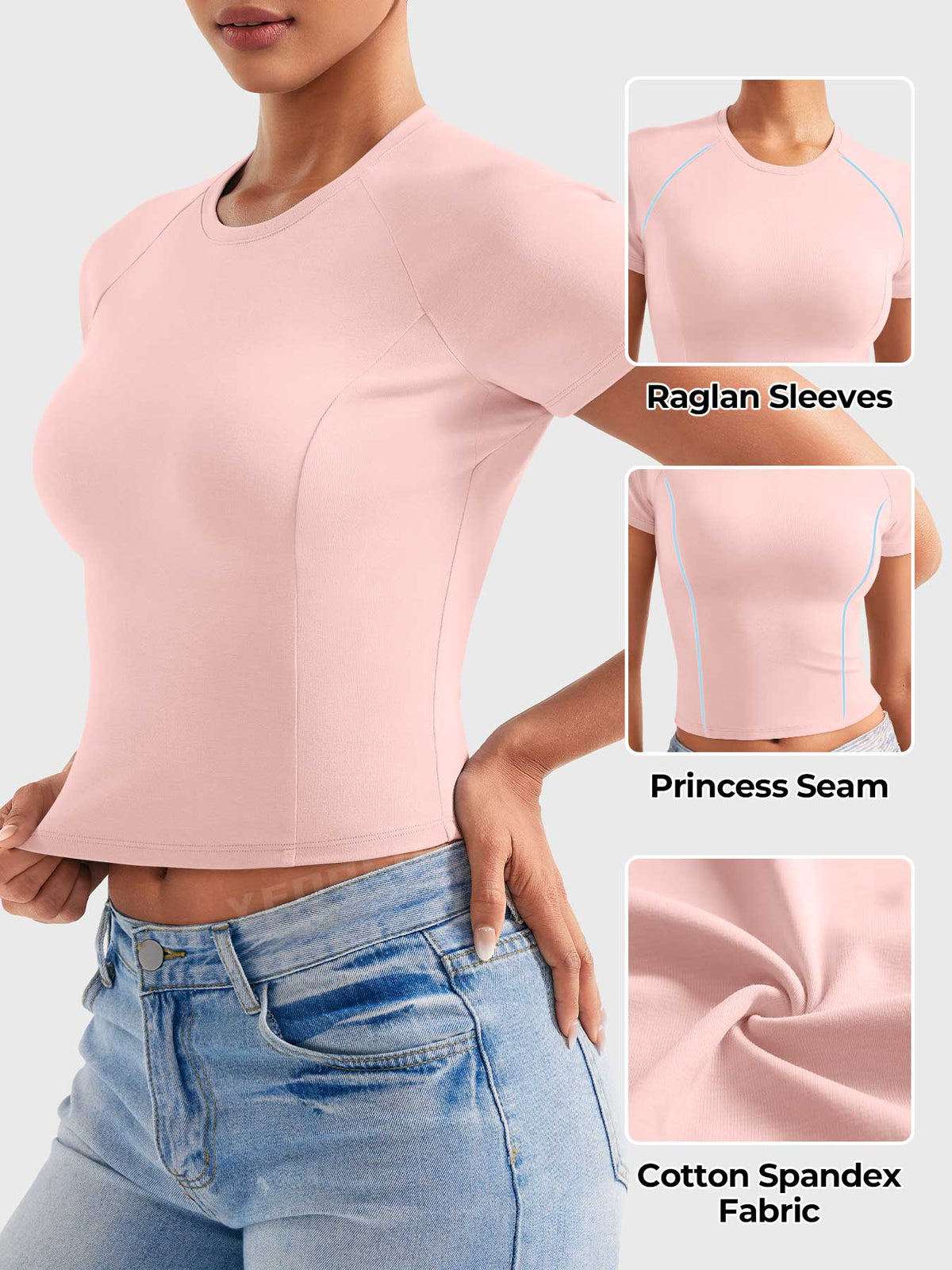 Haut Corriny Cotton Baby T- - AERLO