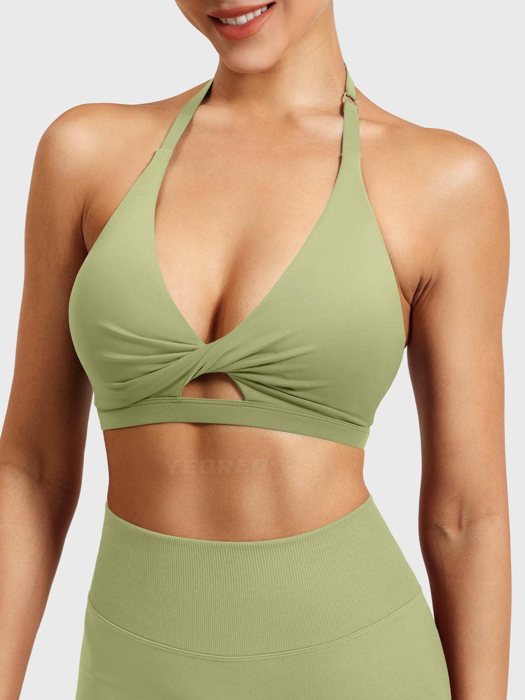 Brassière de sport Micaela Twist Front - AERLO