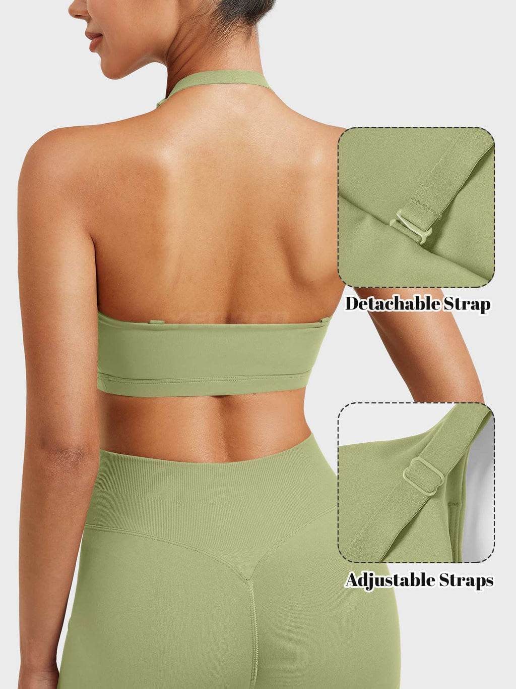 Brassière de sport Micaela Twist Front - AERLO