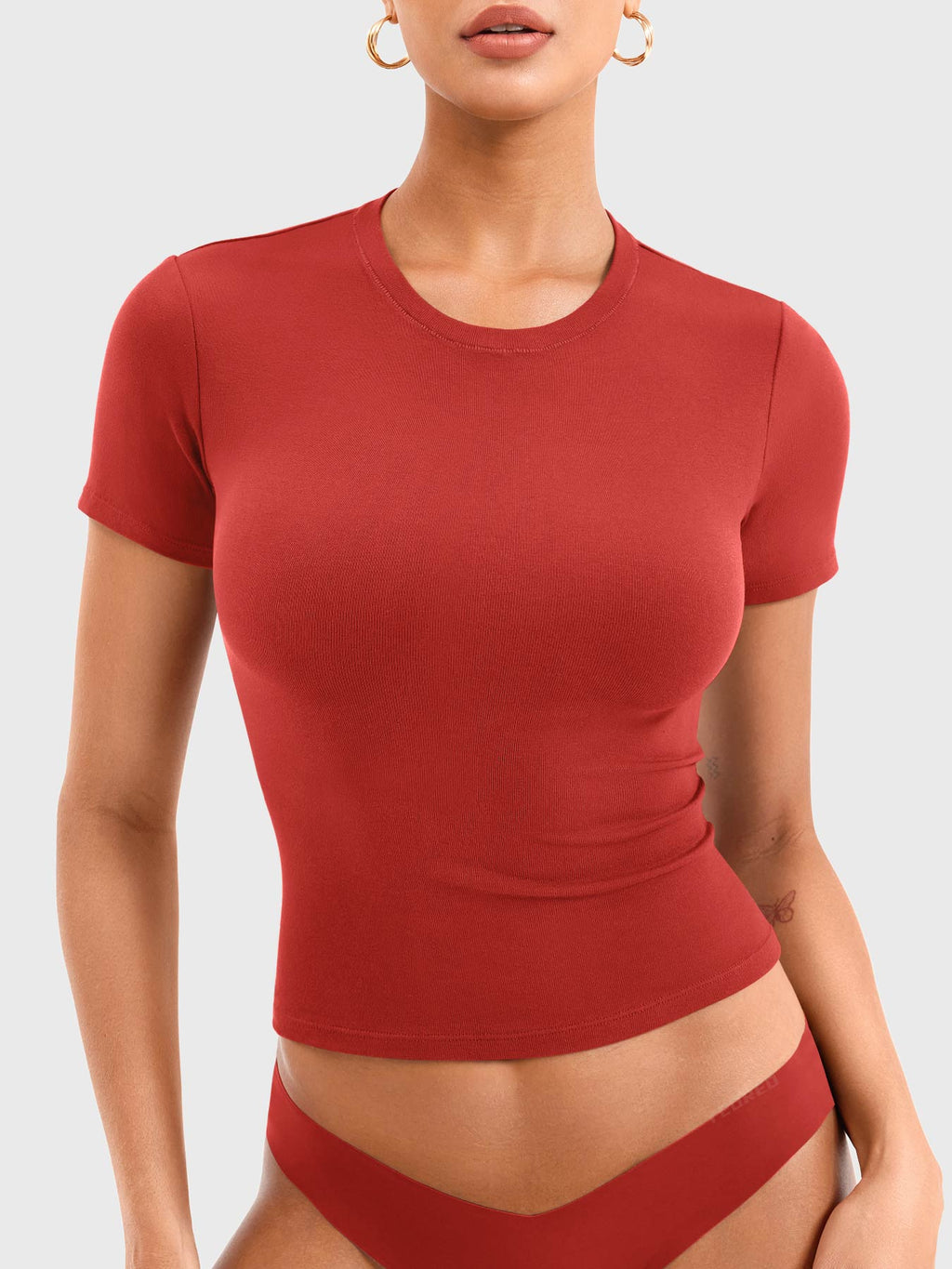 Haut Eriney Cotton Everyday T- - AERLO