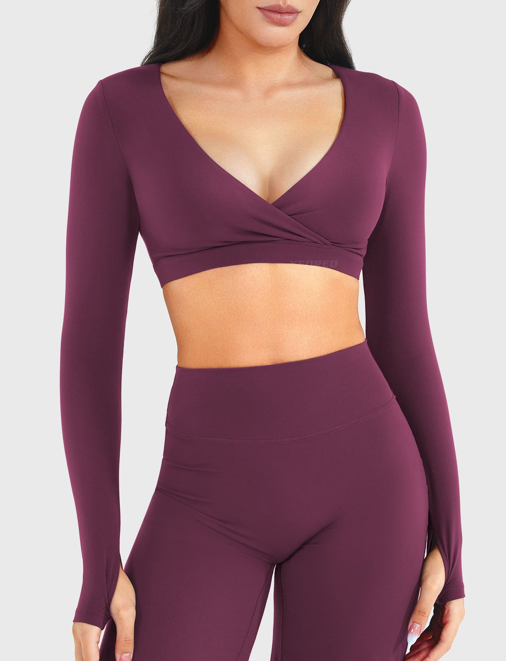 Haut manches longues Aberney V Neck - AERLO