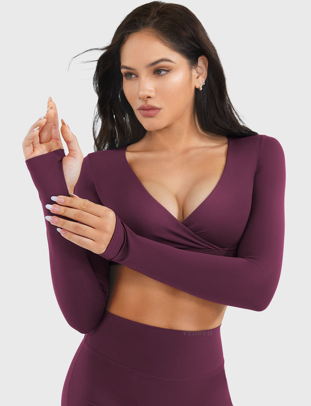 Haut manches longues Aberney V Neck - AERLO