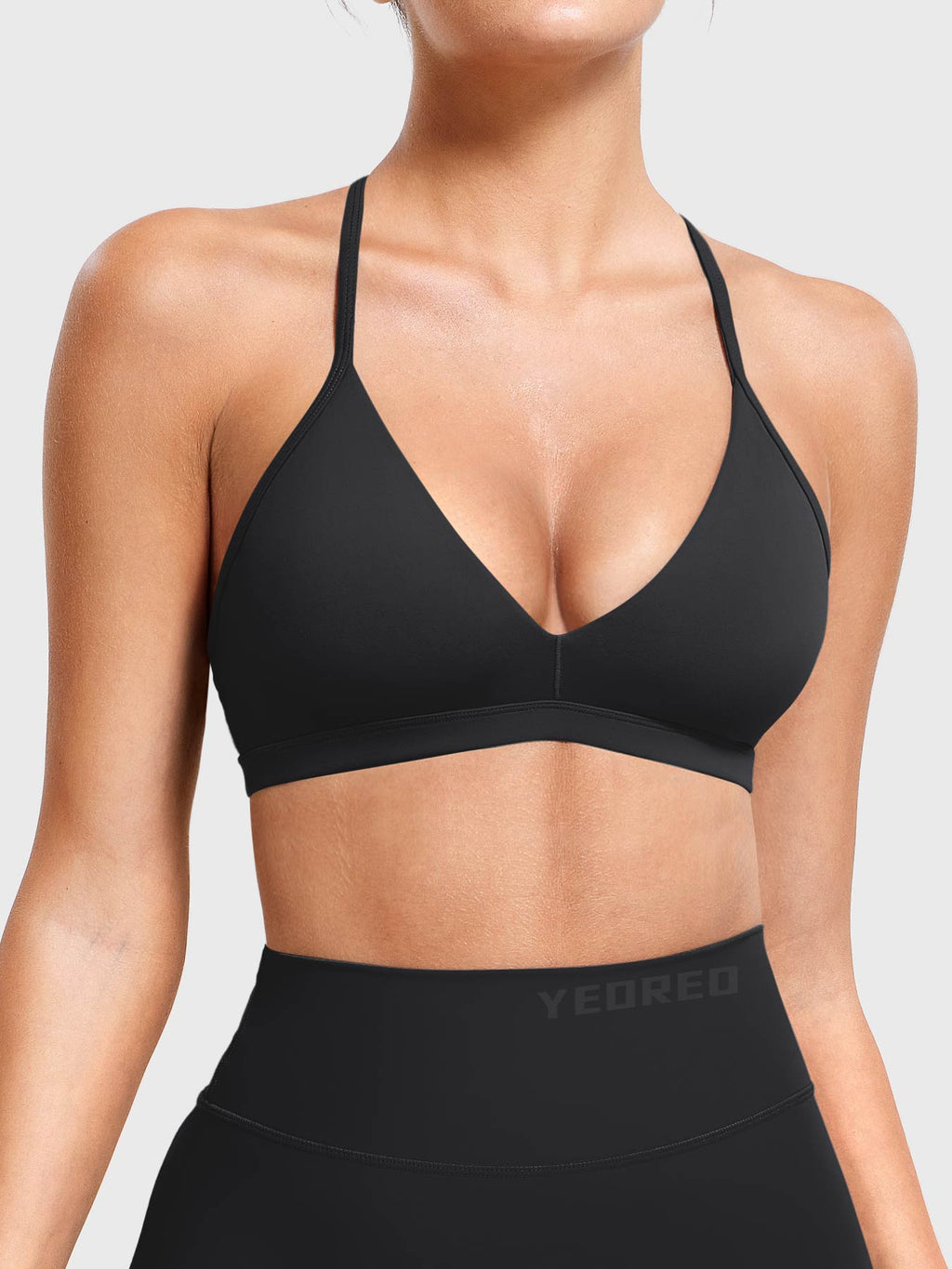 Brassière de sport Ericie V Neck - AERLO