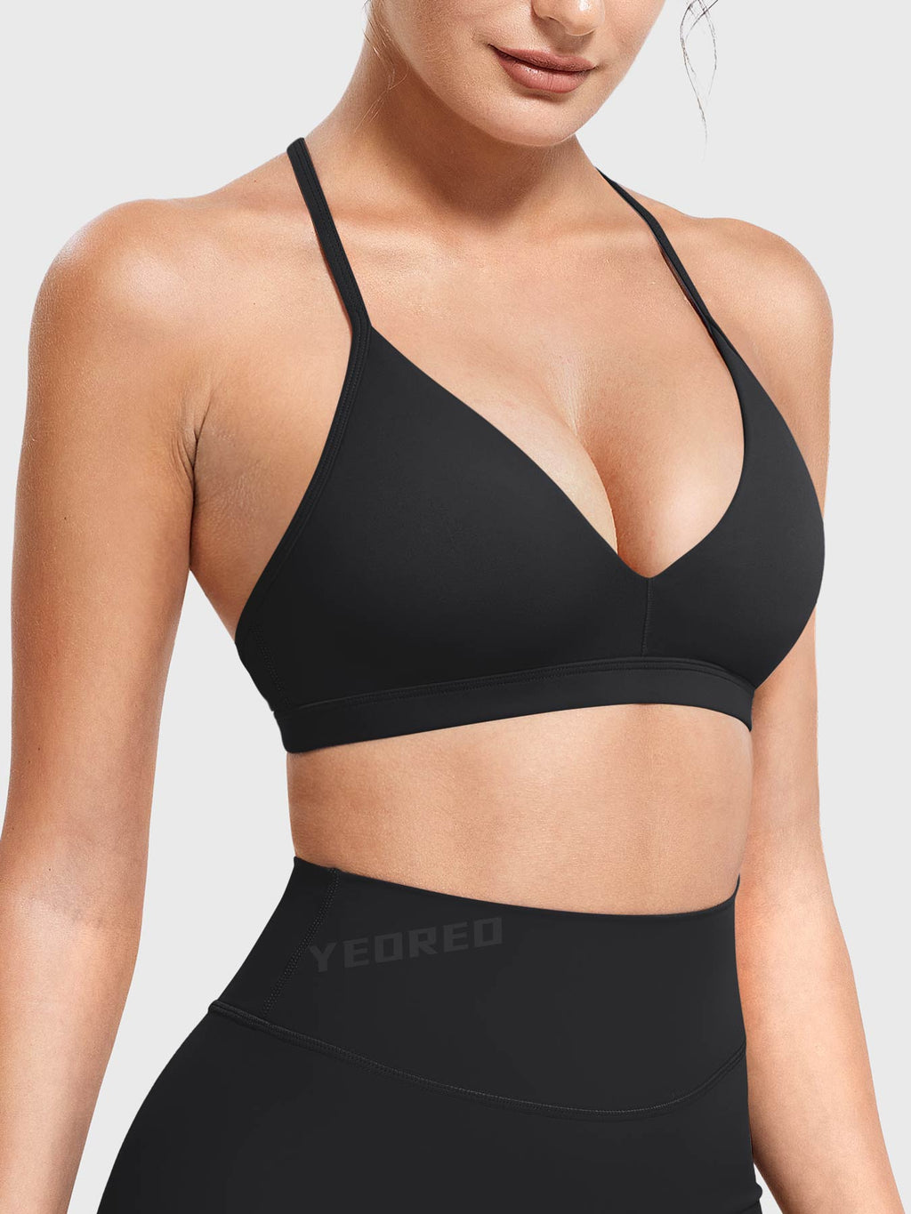 Brassière de sport Ericie V Neck - AERLO