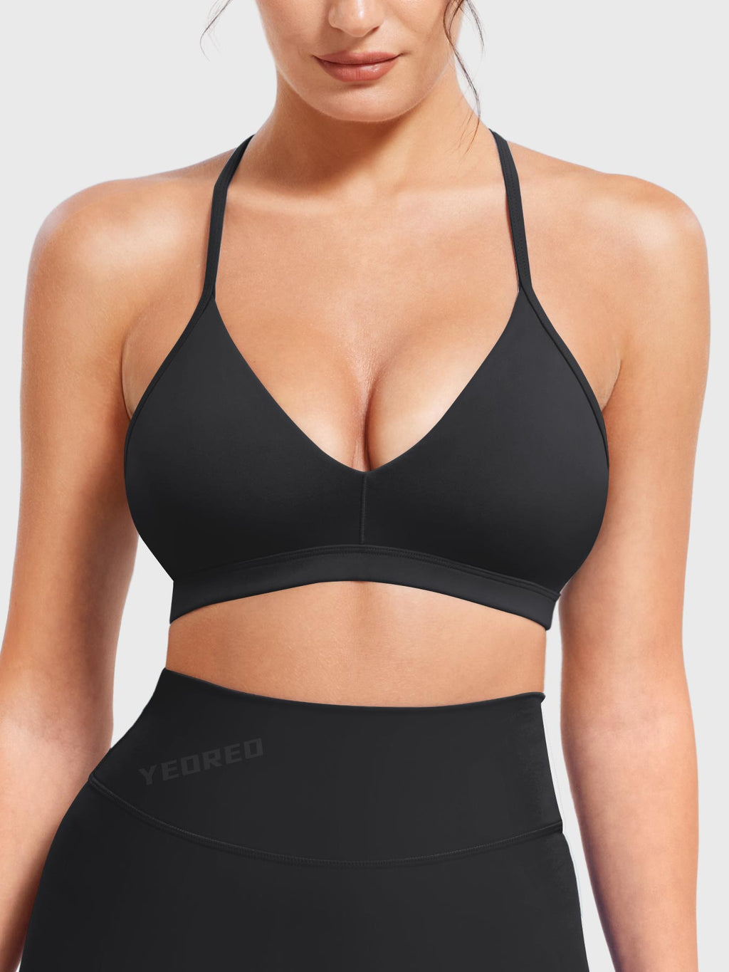 Brassière de sport Ericie V Neck - AERLO