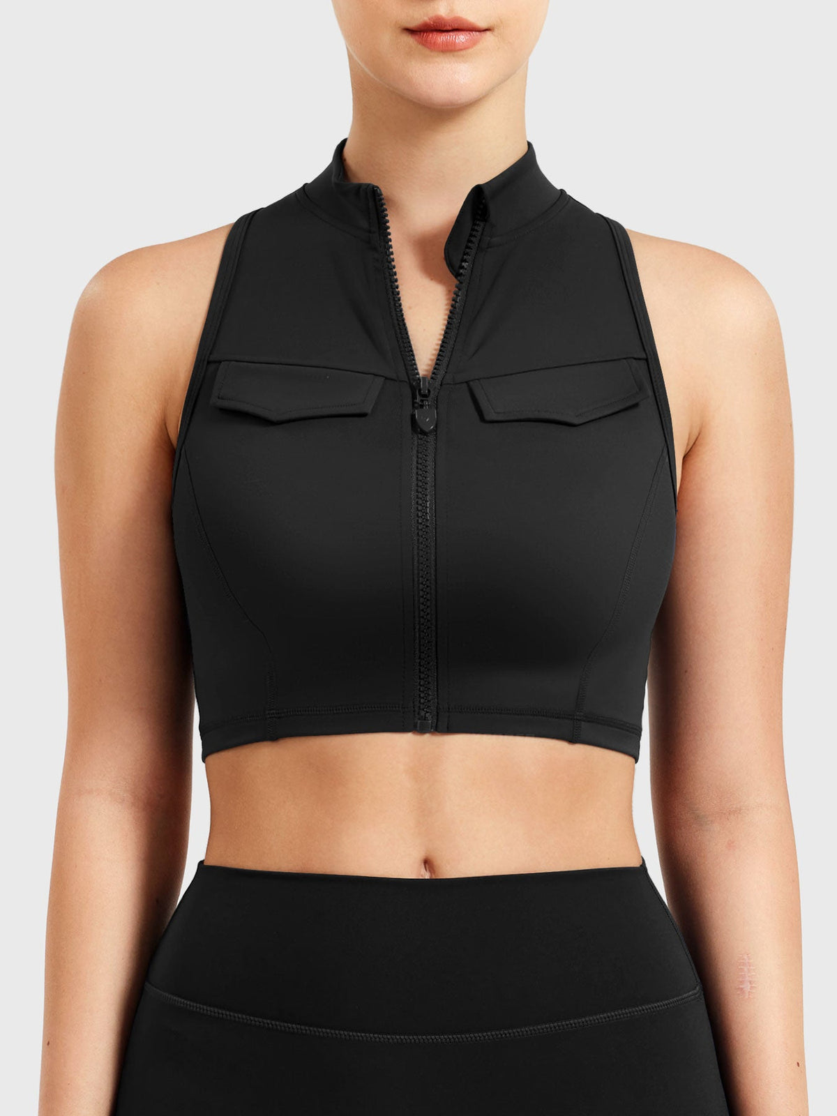 Chlonie CoreFlex Crop Tank - AERLO