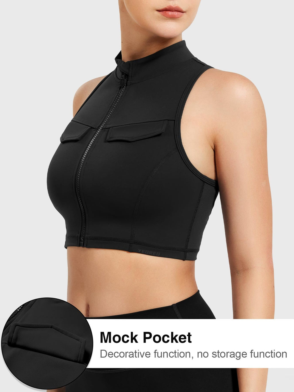 Chlonie CoreFlex Crop Tank - AERLO