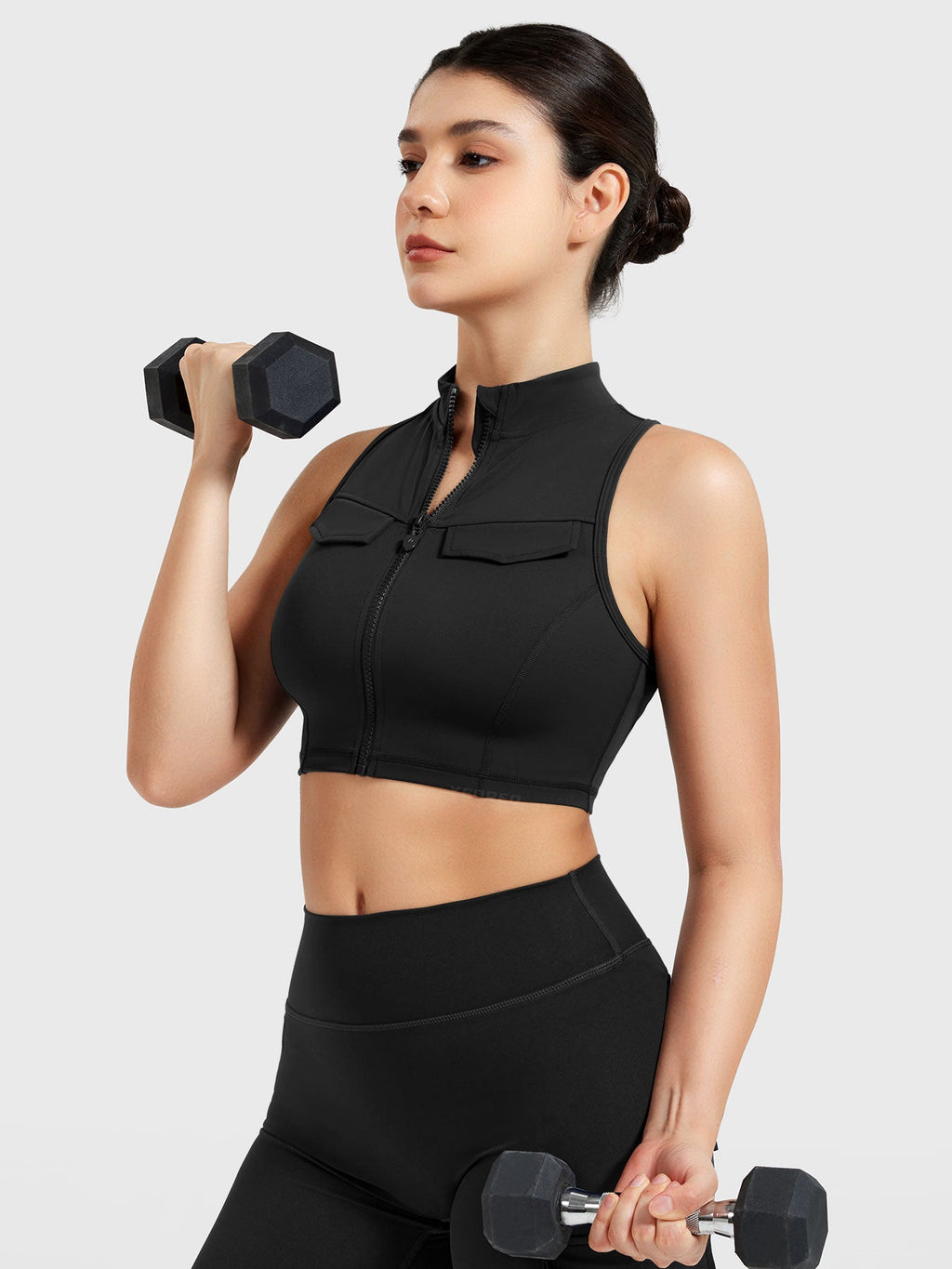 Chlonie CoreFlex Crop Tank - AERLO