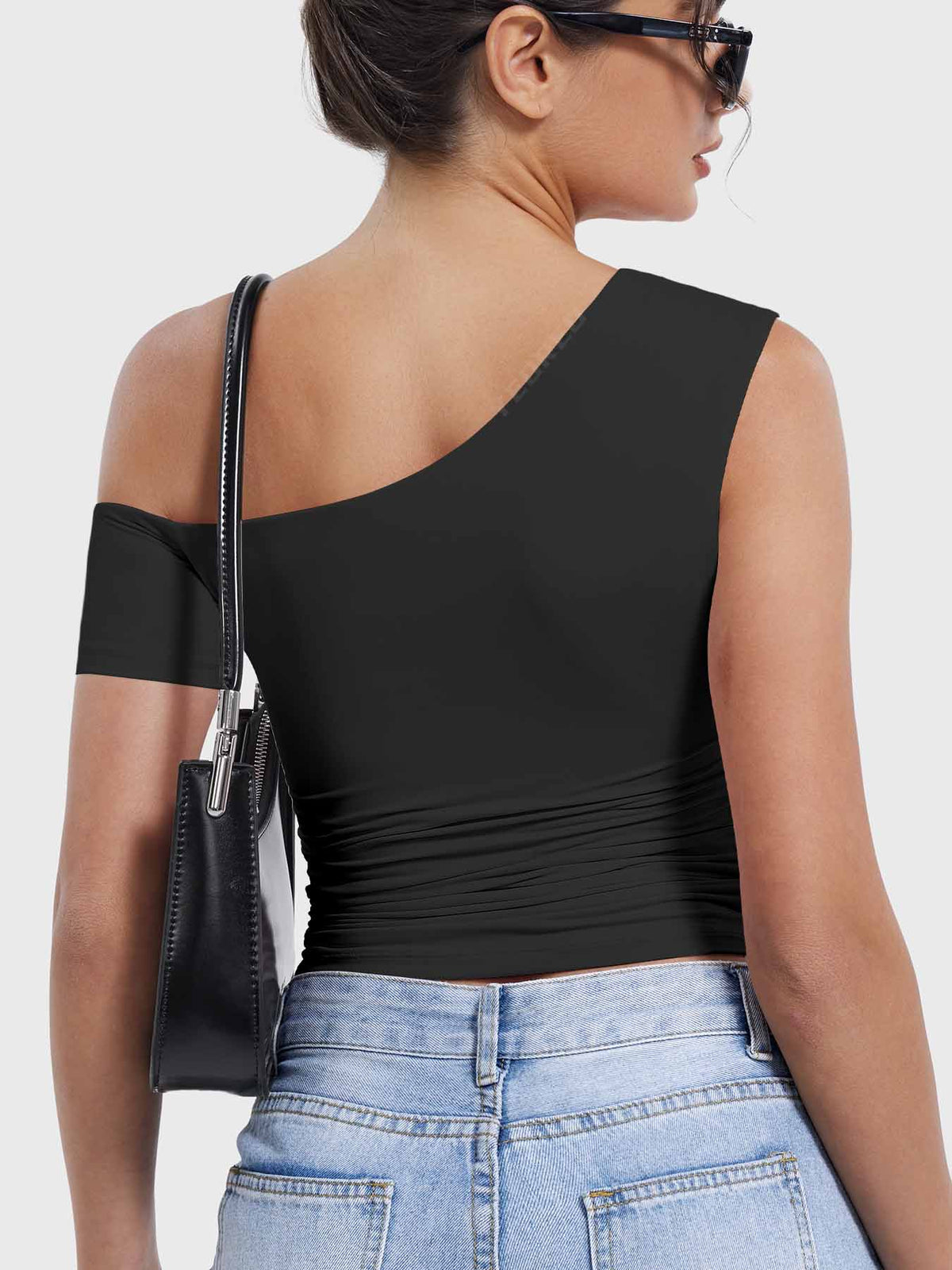 Haut Abigil One-Shoulder Sleeve - AERLO