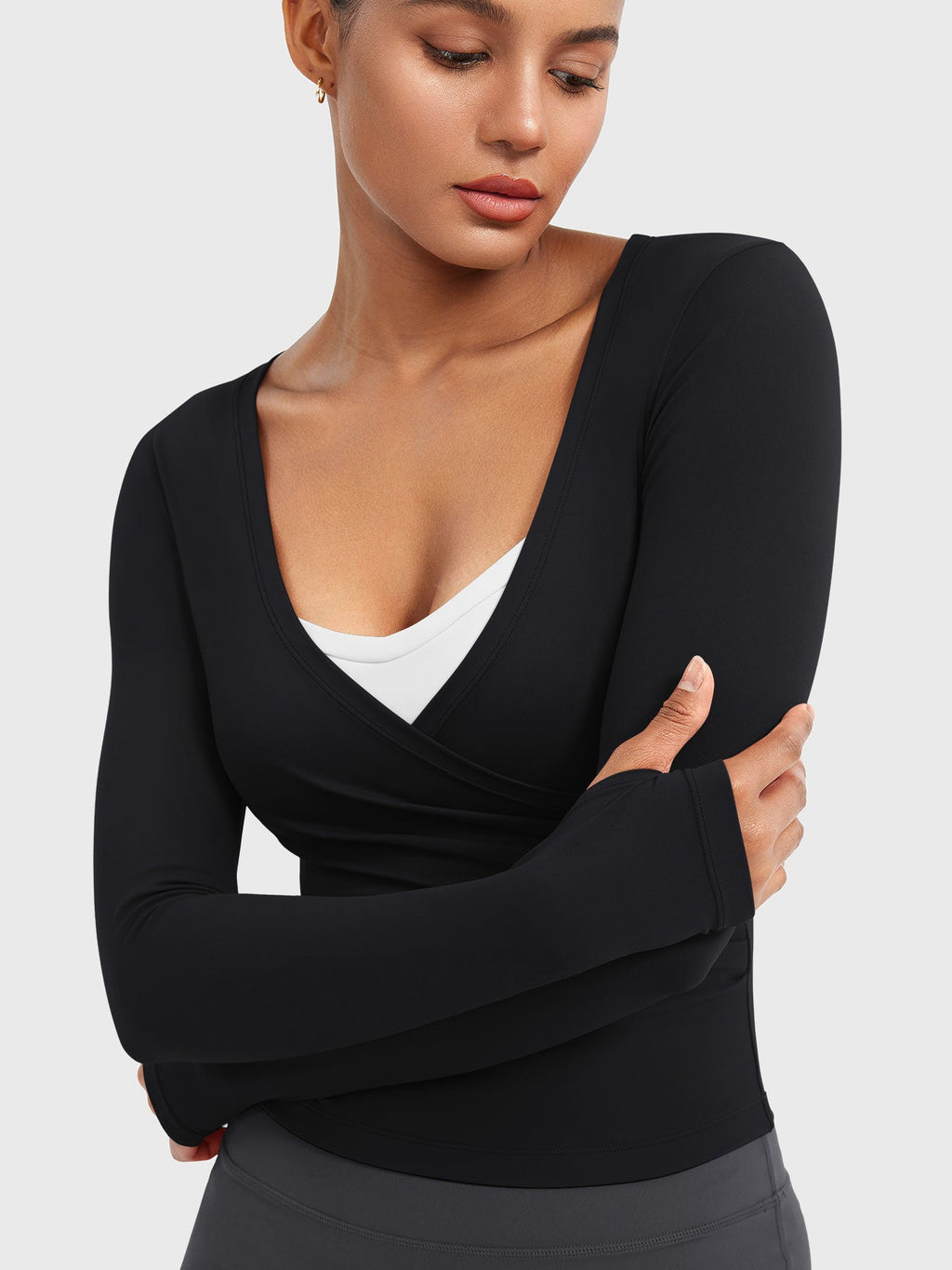 Haut manches longues Minniy V Neck - AERLO