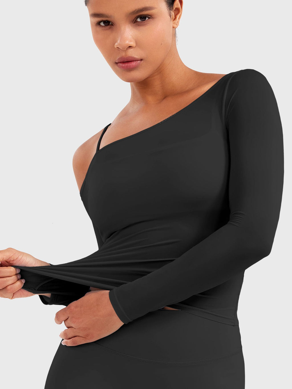 Haut Fairen One Shoulder Sheer - AERLO