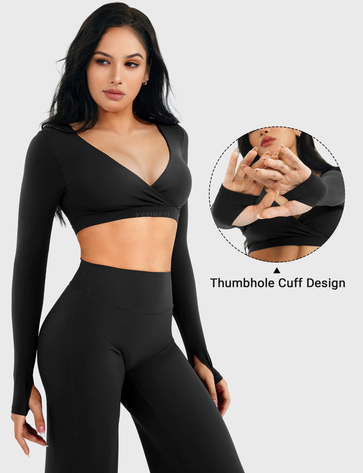 Haut manches longues Aberney V Neck - AERLO