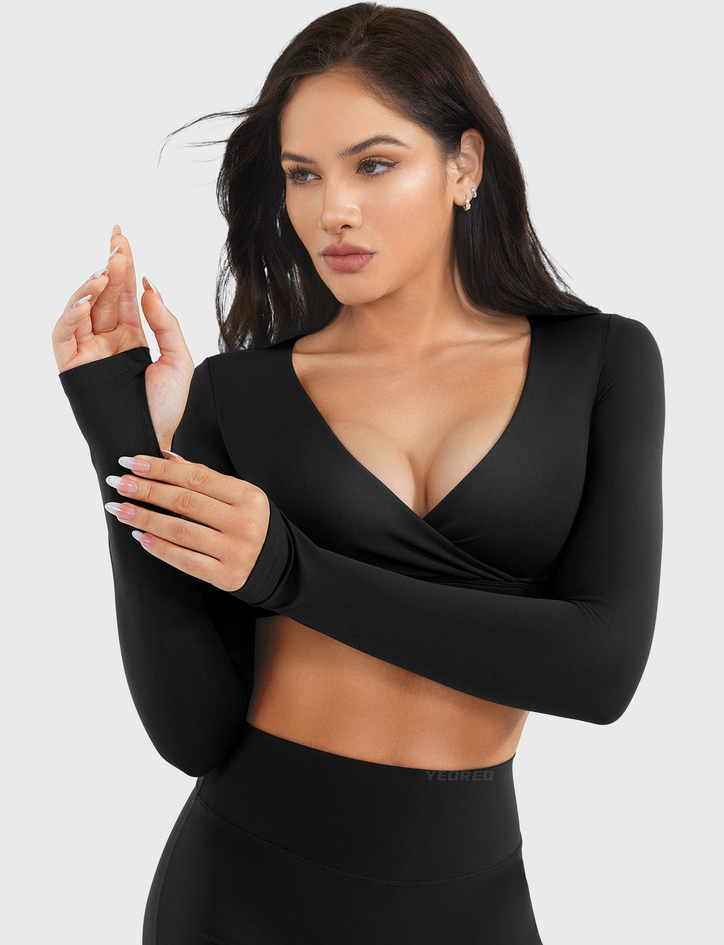 Haut manches longues Aberney V Neck - AERLO