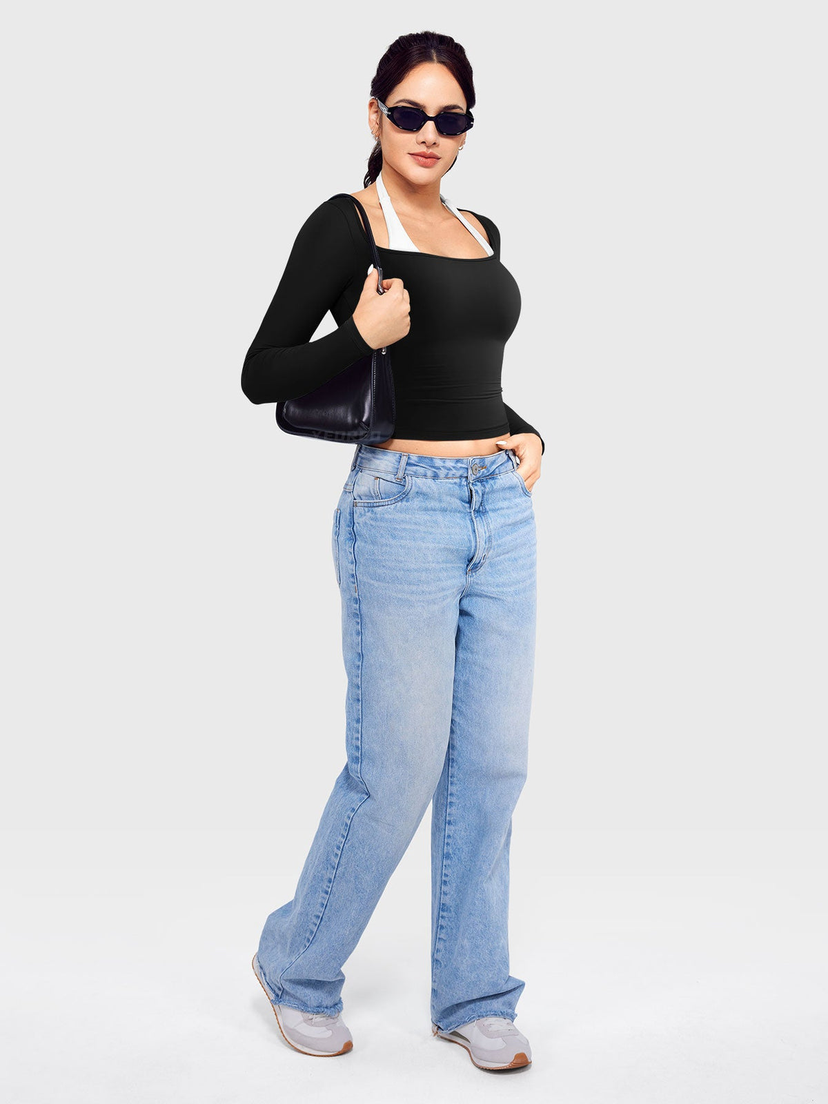 Haut manches longues Arleney Square Neck - AERLO