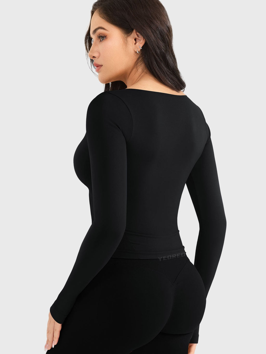 Haut manches longues Agniee sans coutures - AERLO