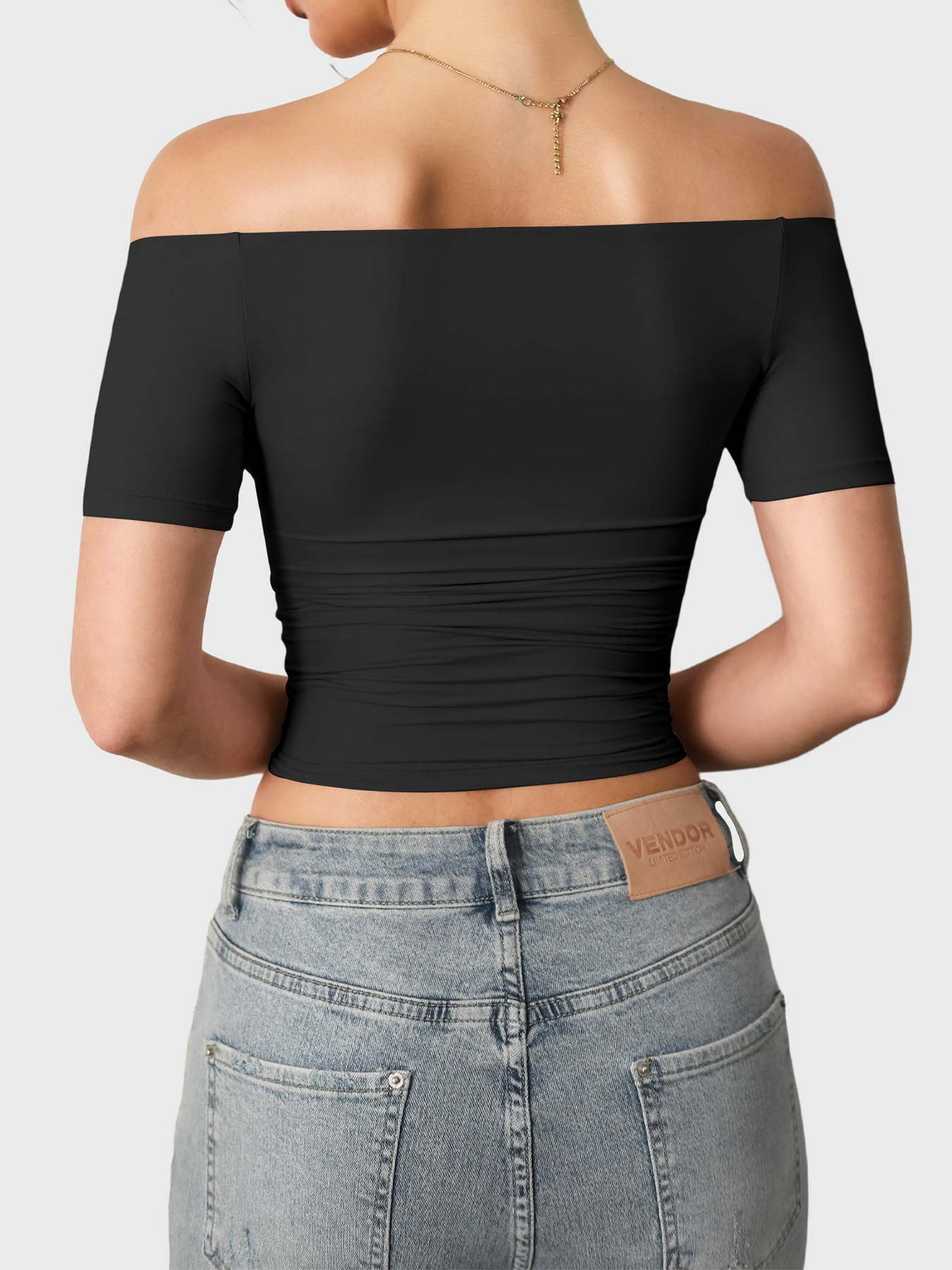 Haut manches courtes Luzlie Off Shoulder - AERLO