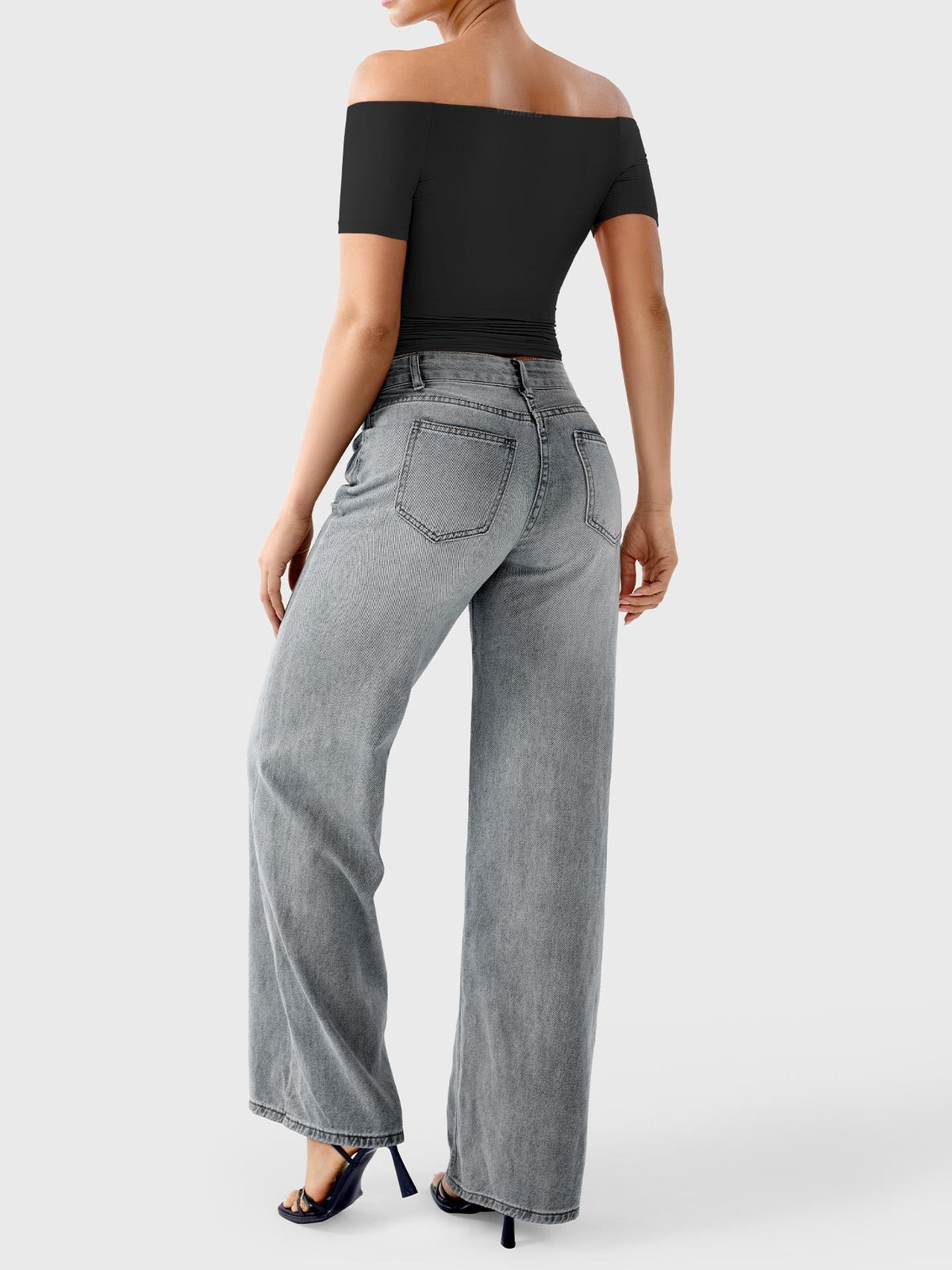 Haut manches courtes Luzlie Off Shoulder - AERLO