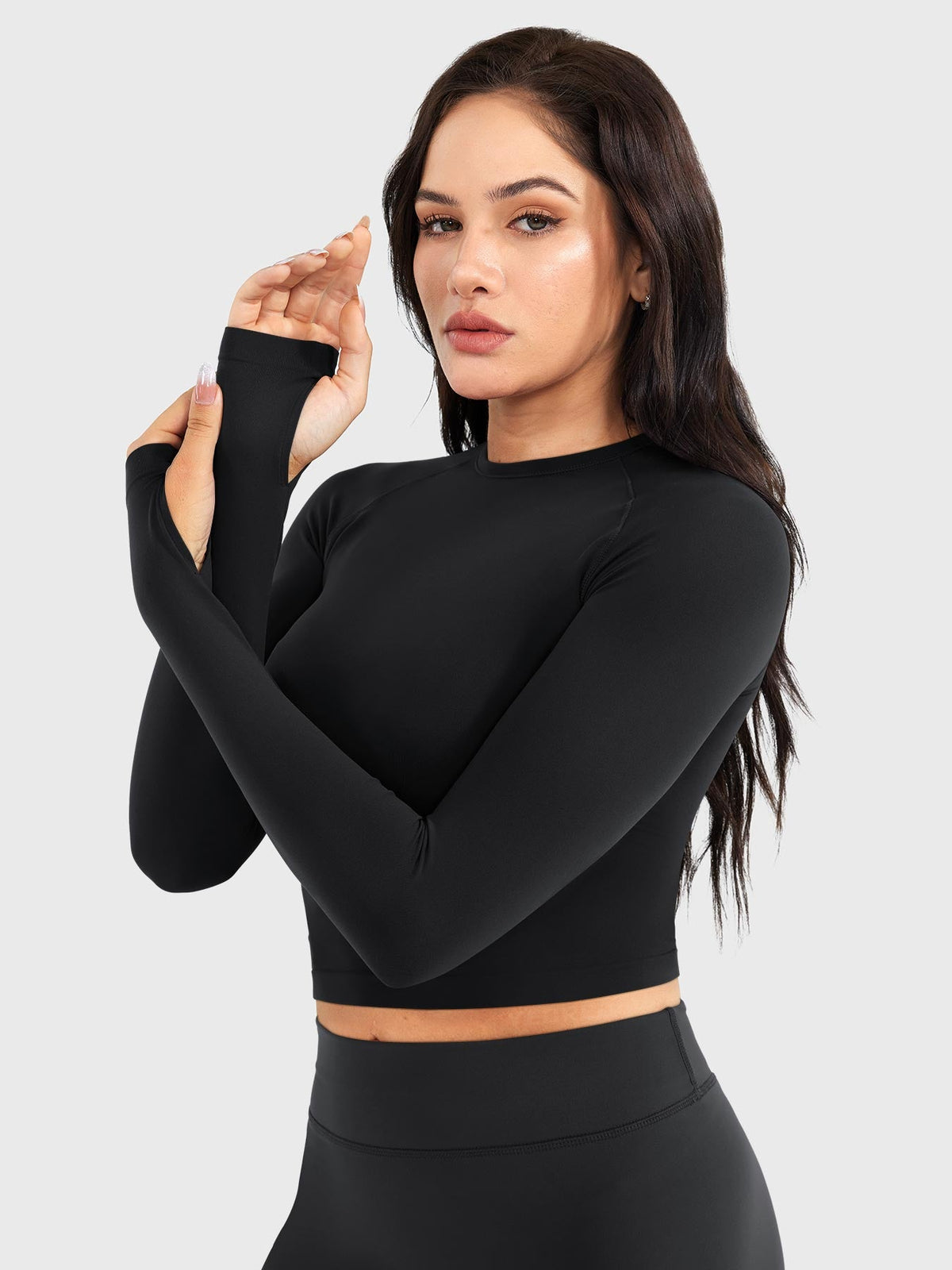 Haut manches longues Corany sans coutures - AERLO