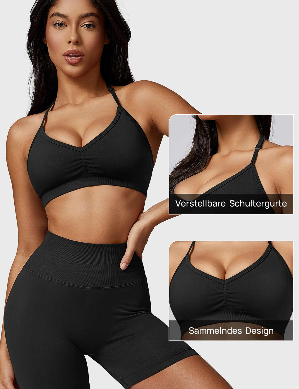 Brassière de sport Hedy Halter - AERLO