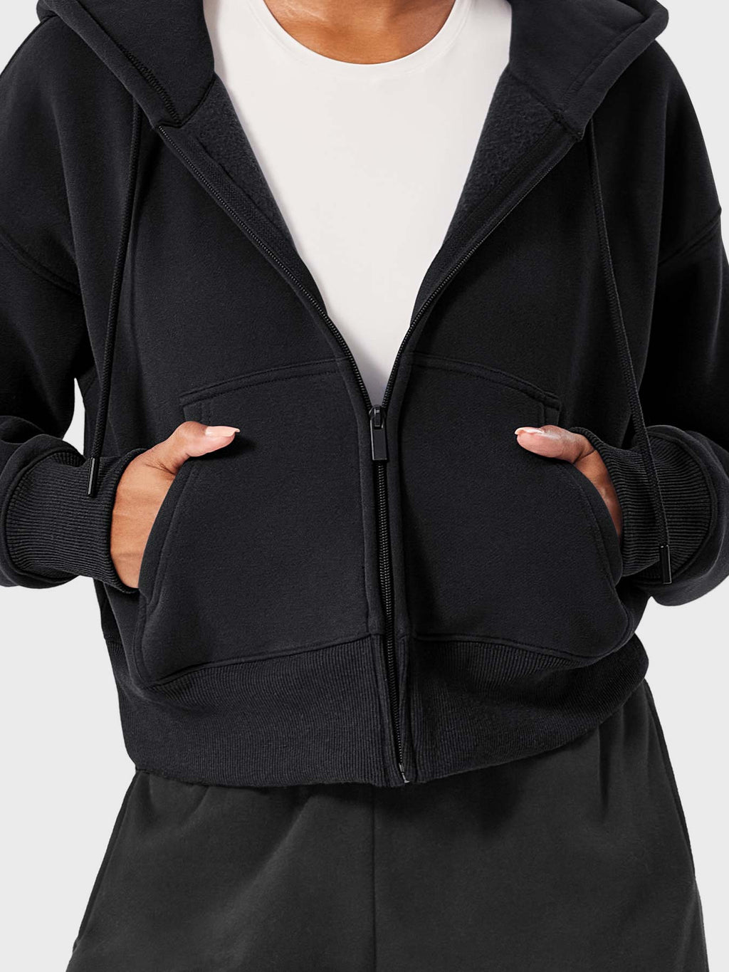 Katrine Zip Up Fleece Hoodies - AERLO