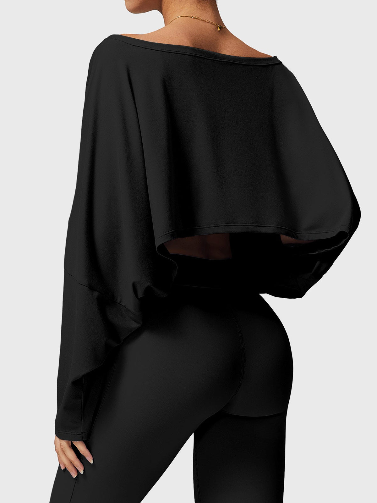 Haut manches longues Alison Off Shoulder Dolman - AERLO