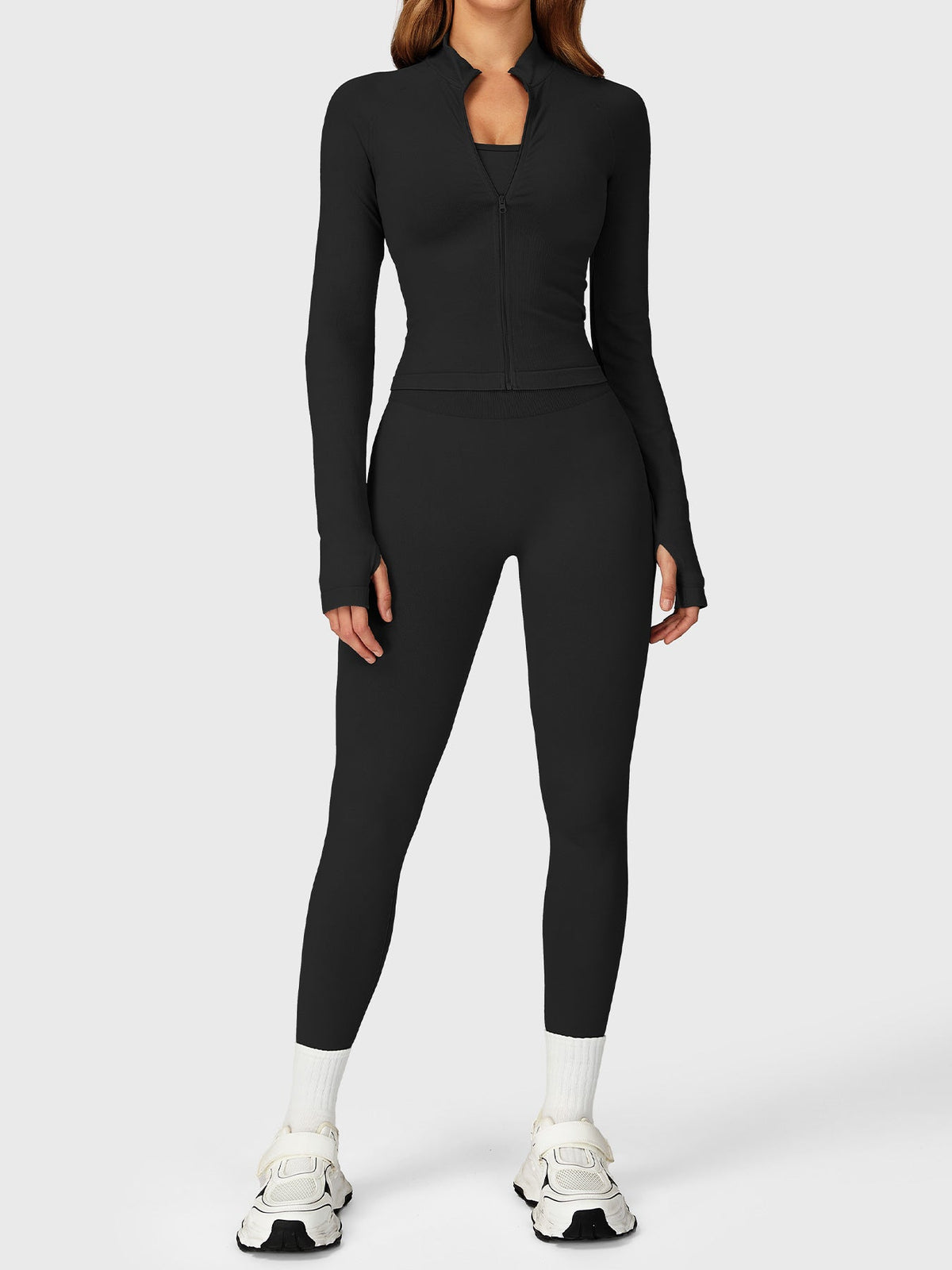 Alina Seamless Zip Up Jacket - AERLO