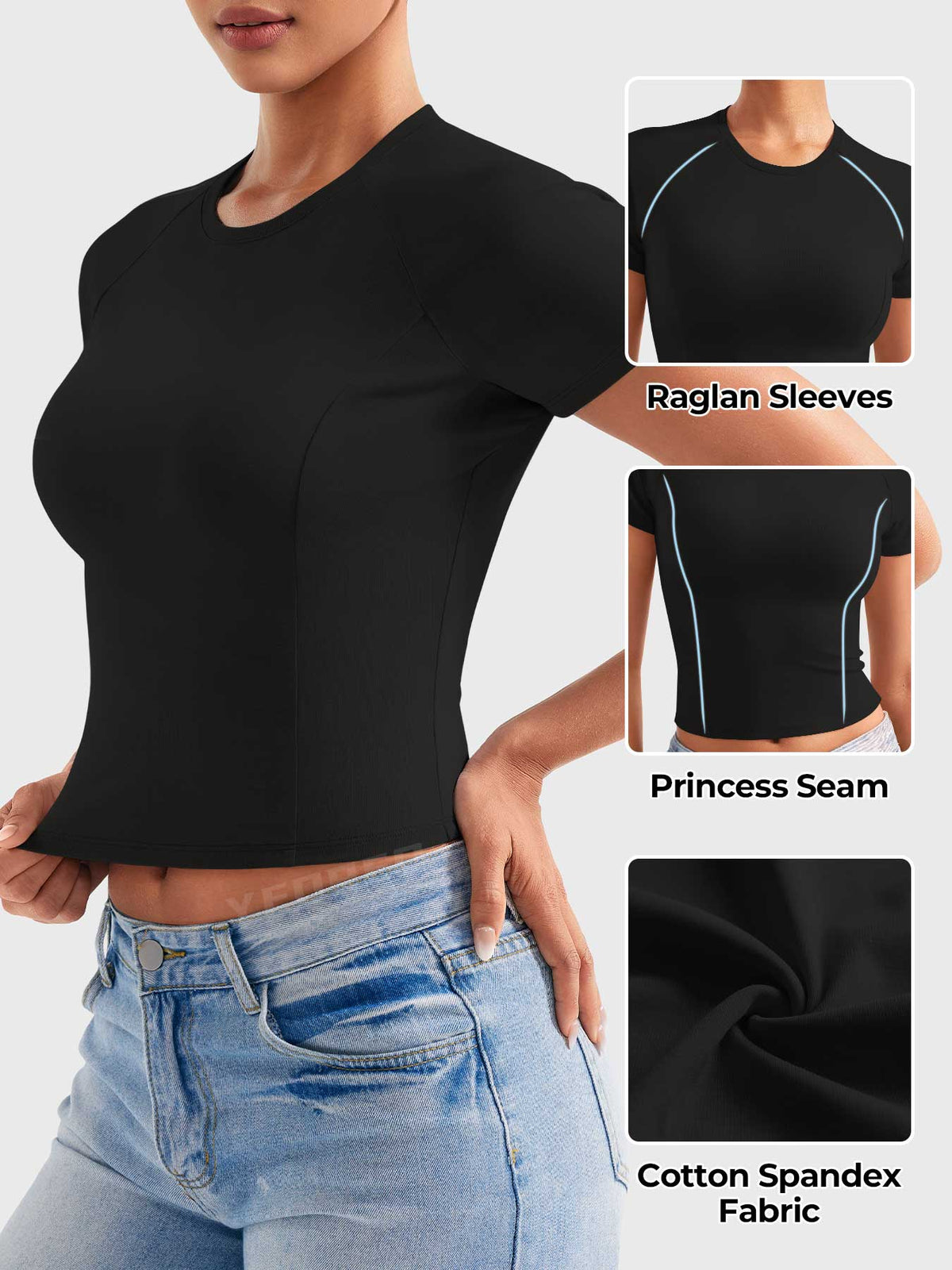 Haut Corriny Cotton Baby T- - AERLO